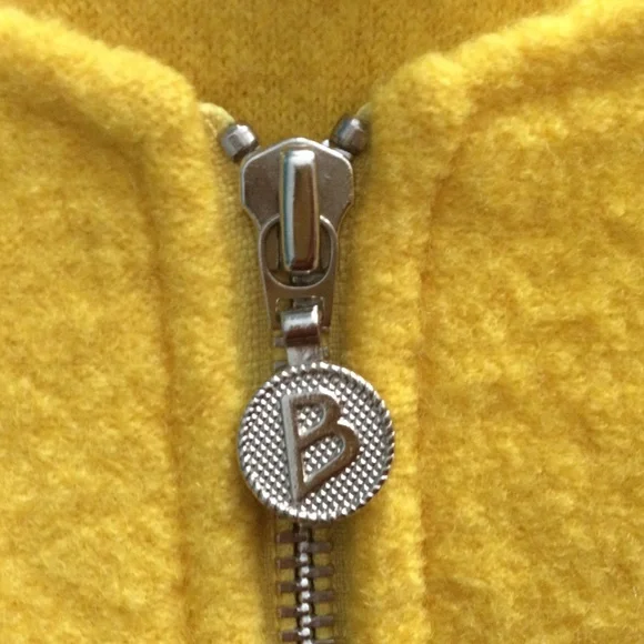 Unique Bernardo yellow 100% wool 3 season jacket LAST CALL - FINAL!!!!! - Picture 5 of 6